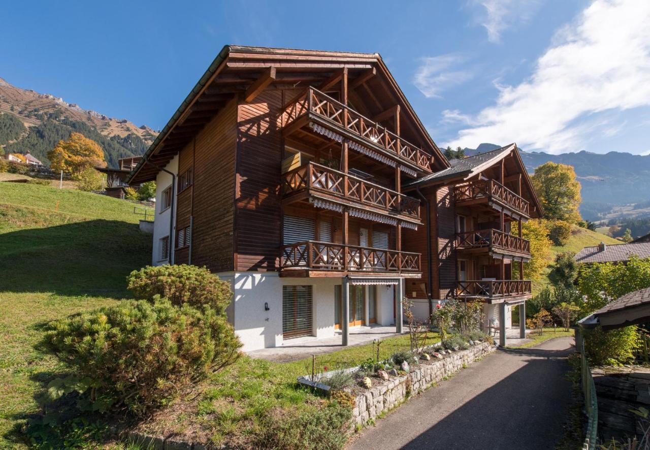 Chalet Rose Penthouse Wengen Exterior photo